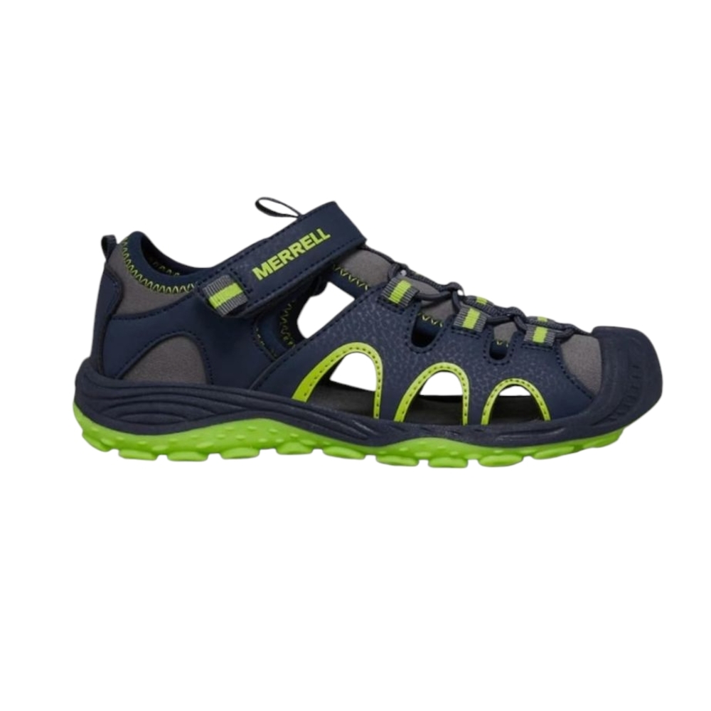 Merrell Kids' Navy and Green Sandals